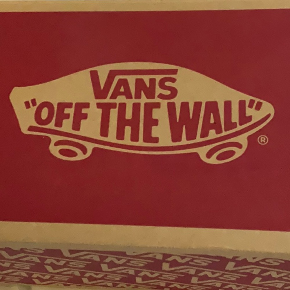 Vans mens white slip-on